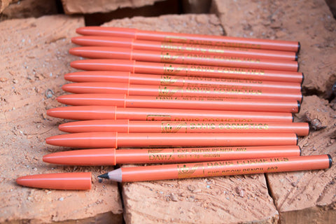 Pensil Alis Davis Kemasan Orange Berkualitas