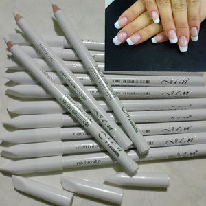 PENSIL KUKU PUTIH / PENSIL NAIL WHITE / EYELINER PEN WHITE