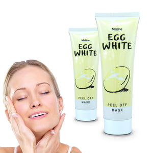 MASKER TELUR / EGG WHITE MASK PEEL OFF