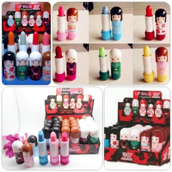 Lipbalm Harajuku lipstik boneka