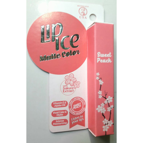 Lip Ice Matte Color with Sakura Extract/ lip collor
