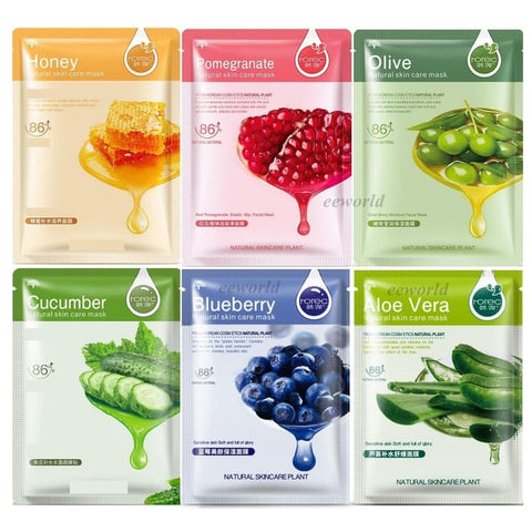 ROREC MASKER TOPENG ROREC NATURAL SKIN CARE MASK