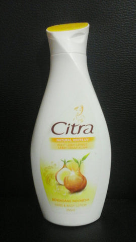 Citra Natural White UV Hand and Body Lotion Bengkoang 250ml
