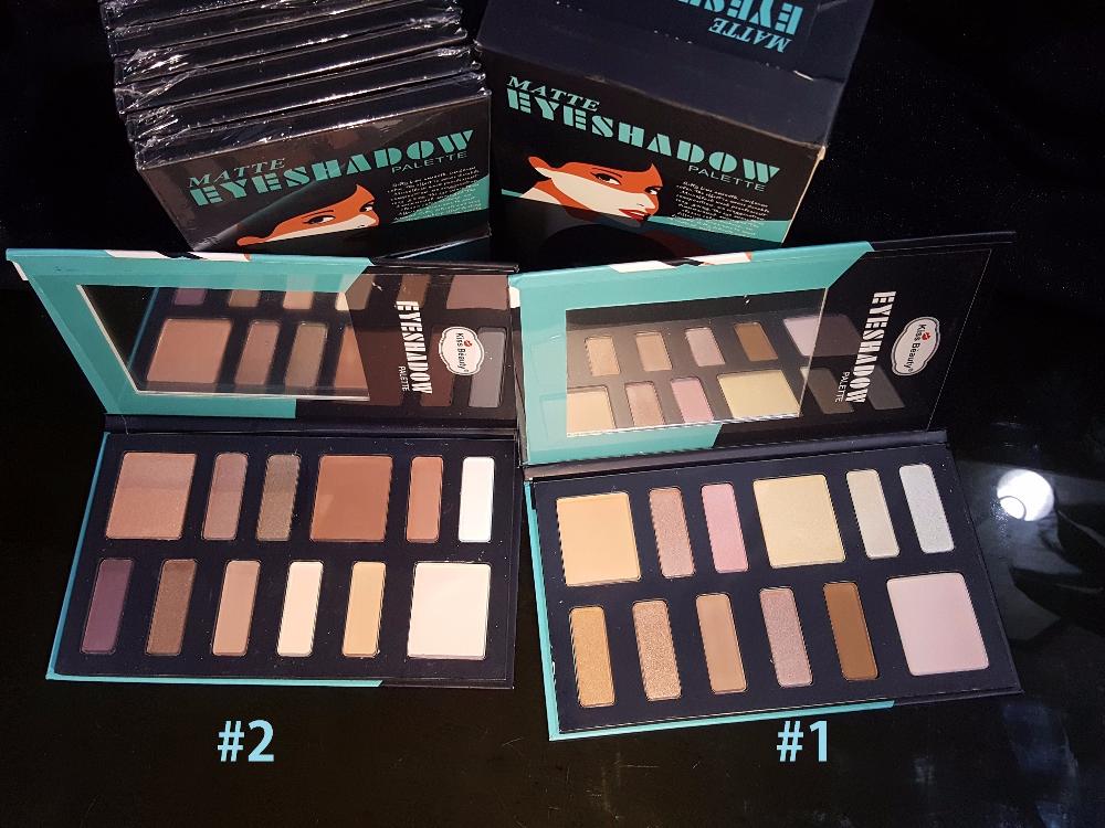 Kiss Beauty Matte Eyeshadow Pallete Dus Tosca