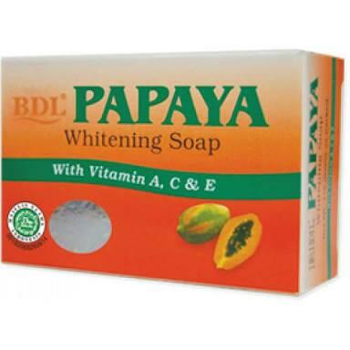 BDL Papaya Whitening Soap / sabun pepaya BDL With Vit A, C & E - BPOM terlaris