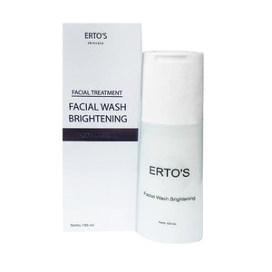 Ertos Facial Wash Brightening Treatment / Erto's Sabun Pembersih Pencuci Muka Wajah BPOM