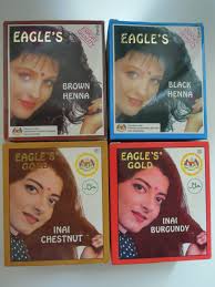 Henna eagle black, eagle brown dan henna herbul burgundy