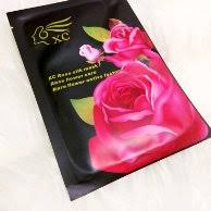 XC rose silk mask